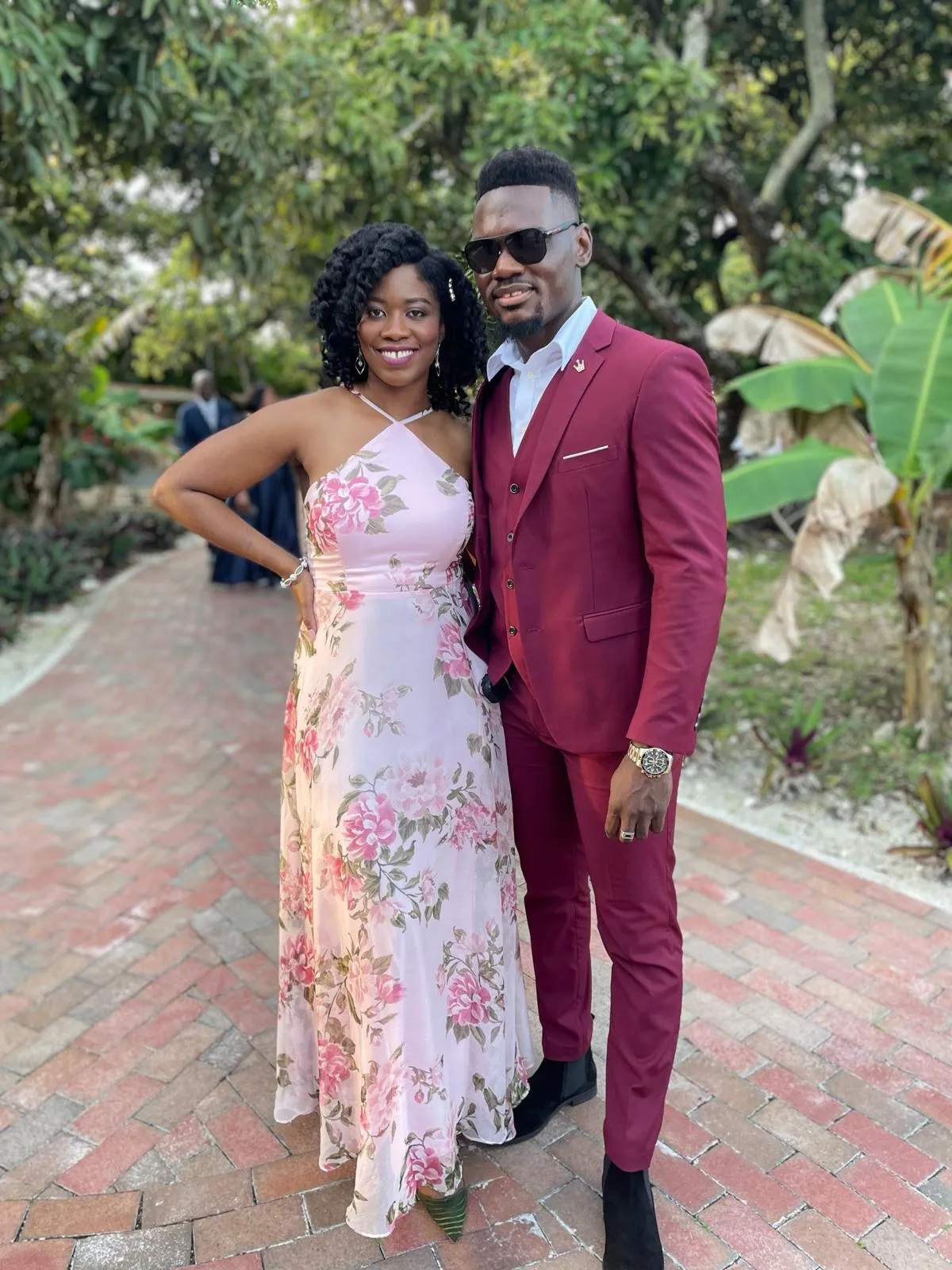 Mr. & Mrs. Holgate, Owners of Hue Moments Events